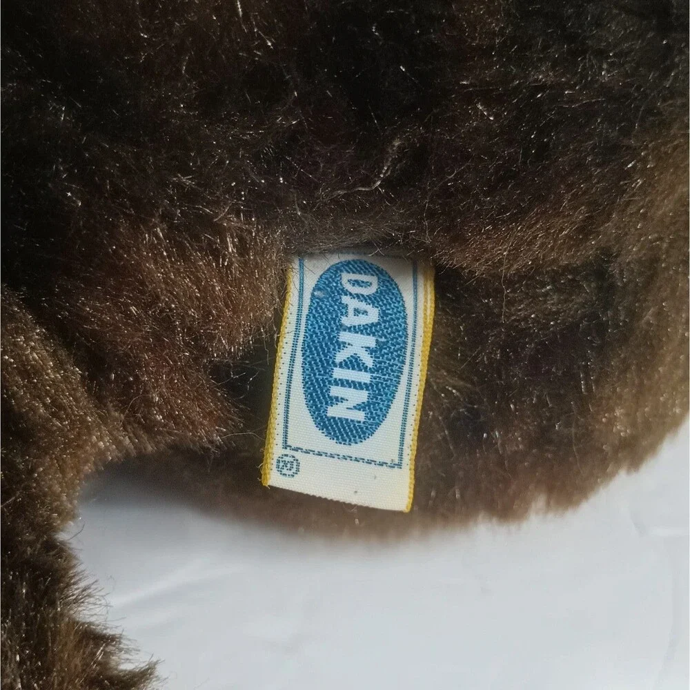 Vintage 1979 R. Dakin & Co Gorilla Brown Stuffed Animal Large